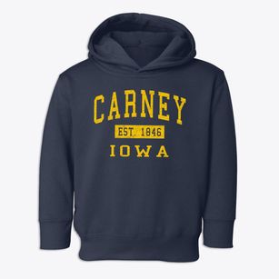 Carney Iowa Classic Established Toddler Hoodie