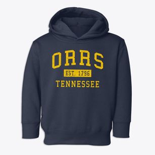 Orrs Tennessee Classic Established Toddler Hoodie