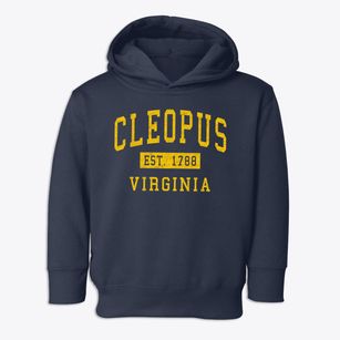 Cleopus Virginia Classic Established Toddler Hoodie
