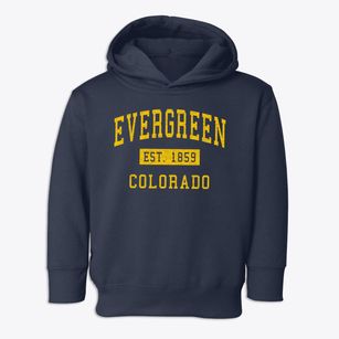 Evergreen Colorado Classic Established Toddler Hoodie