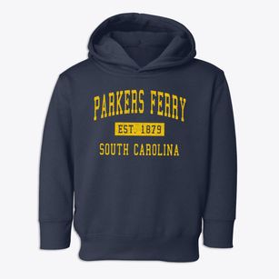 Parkers Ferry South Carolina Classic Established Toddler Hoodie