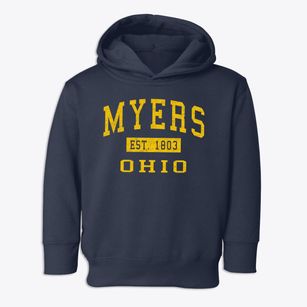 Myers Ohio Classic Established Toddler Hoodie