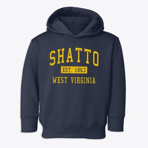 Shatto West Virginia Classic Established Toddler Hoodie