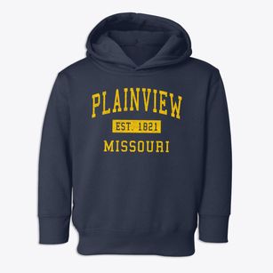 Plainview Missouri Classic Established Toddler Hoodie