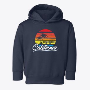Strathmore California Palm Tree Sunset Toddler Hoodie