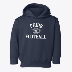 Pride Homeschool Classic Football Toddler Hoodie