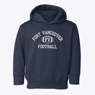 Fort Vancouver High School Classic Football Toddler Hoodie