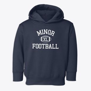 Minor Community School Classic Football Toddler Hoodie