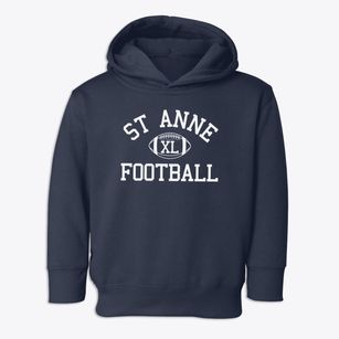 St Anne Parish Classic Football Toddler Hoodie