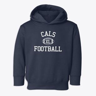 Cals Early College High School Classic Football Toddler Hoodie