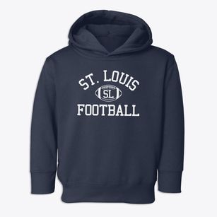 Saint Louis School Classic Football Toddler Hoodie