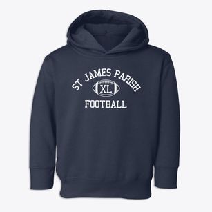 St James Parish Classic Football Toddler Hoodie