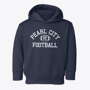 Pearl City High School Classic Football Toddler Hoodie