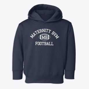 Maternity Bvm School Classic Football Toddler Hoodie