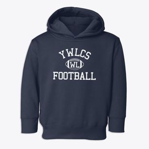 Young Women's Leadership Charter School Classic Football Toddler Hoodie