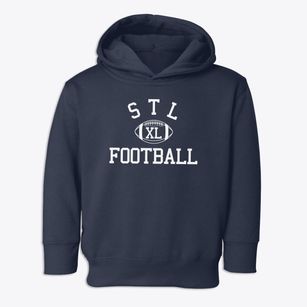 S T L Classic Football Toddler Hoodie