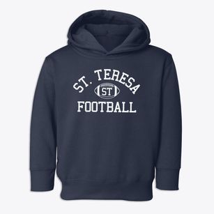 St. Teresa Classic Football Toddler Hoodie
