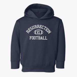 Resurrection School Classic Football Toddler Hoodie