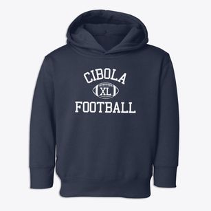 Cibola High School Classic Football Toddler Hoodie