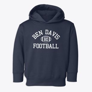 Ben Davis Junior High School Classic Football Toddler Hoodie