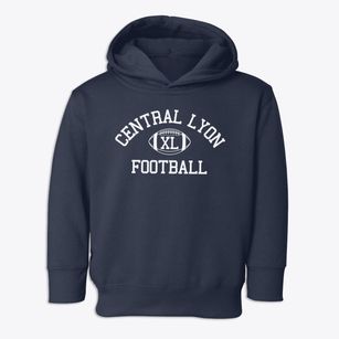 Central Lyon/george- Little Rock Classic Football Toddler Hoodie