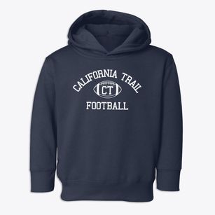 California Trail Junior High School Classic Football Toddler Hoodie