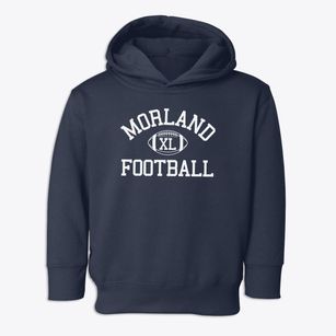 Morland High School Classic Football Toddler Hoodie