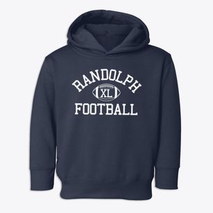 Randolph School Classic Football Toddler Hoodie