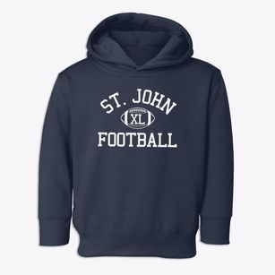 Saint John Lutheran School Classic Football Toddler Hoodie