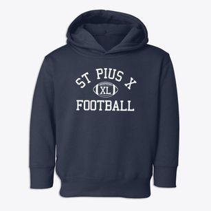 St Pius X High School Classic Football Toddler Hoodie