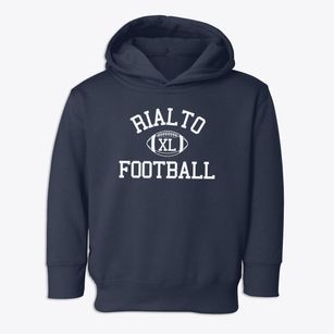 Rialto High School Classic Football Toddler Hoodie