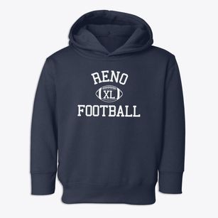 Reno Christian School Classic Football Toddler Hoodie