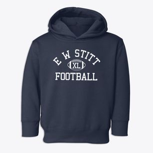 E W Stitt Classic Football Toddler Hoodie