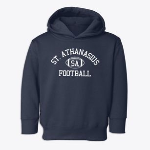 Saint Athanasius School Classic Football Toddler Hoodie
