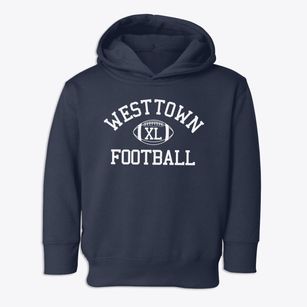 Westtown School Classic Football Toddler Hoodie