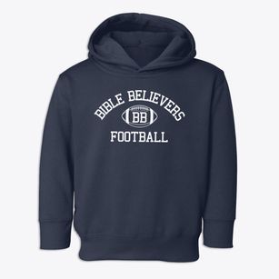 Bible Believers Christian School Classic Football Toddler Hoodie