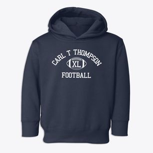 Carl T Thompson Kindergarten School Classic Football Toddler Hoodie