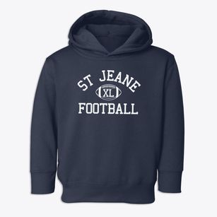 St Jean Baptiste Parish Classic Football Toddler Hoodie