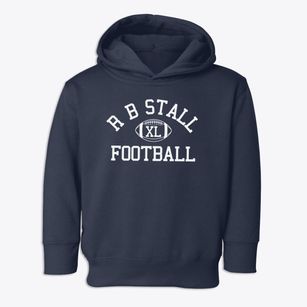 R B Stall Classic Football Toddler Hoodie