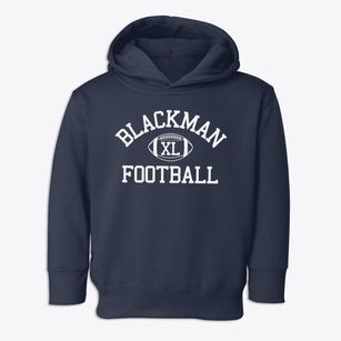 Blackman High School Classic Football Toddler Hoodie