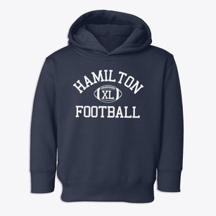 Hamilton Christian School Classic Football Toddler Hoodie