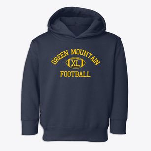 Green Mountain Union High School Classic Football Toddler Hoodie