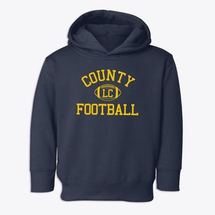 Loudoun County High School Classic Football Toddler Hoodie