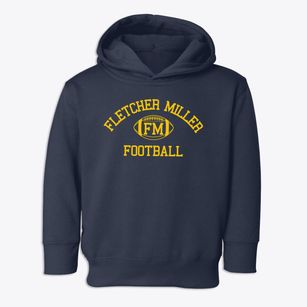 Fletcher Miller School Classic Football Toddler Hoodie
