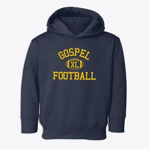 Gospel Baptist Christian School Classic Football Toddler Hoodie