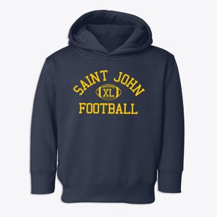 Saint John The Evangelist School Classic Football Toddler Hoodie