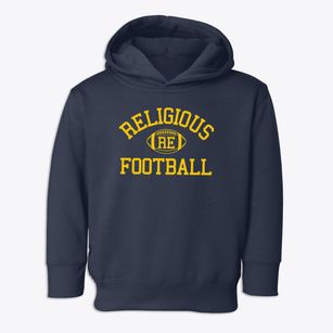 Religious Education School Classic Football Toddler Hoodie