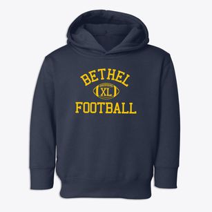 Bethel Christian School Classic Football Toddler Hoodie