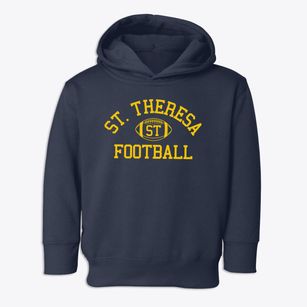St. Theresa School Classic Football Toddler Hoodie
