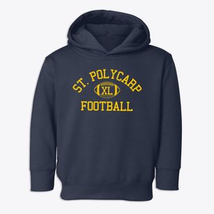 St. Polycarp Parish Classic Football Toddler Hoodie